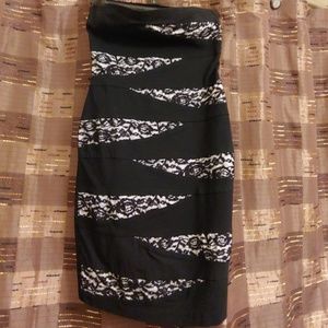 Strapless Cocktail Dress